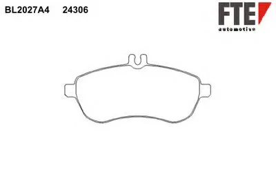 Комплект тормозных колодок, дисковый тормоз FTE купить
