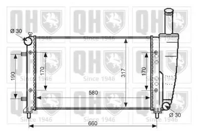Радиатор, охлаждение двигателя QUINTON HAZELL купить