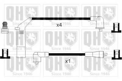 Комплект проводов зажигания CI QUINTON HAZELL купить