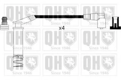 Комплект проводов зажигания CI QUINTON HAZELL купить