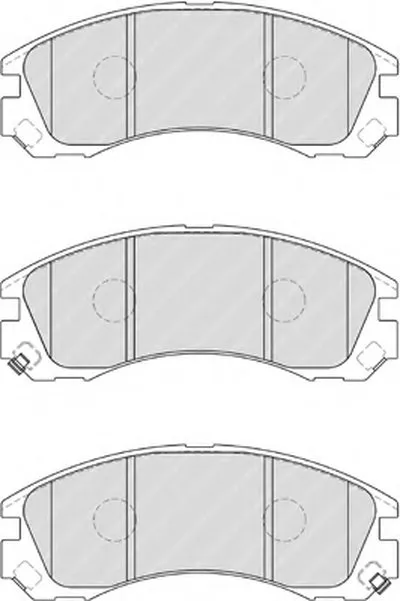 Комплект тормозных колодок, дисковый тормоз PREMIER FERODO купить