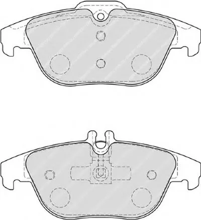 Комплект тормозных колодок, дисковый тормоз PREMIER FERODO купить