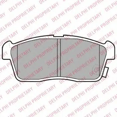 Комплект тормозных колодок, дисковый тормоз DELPHI купить