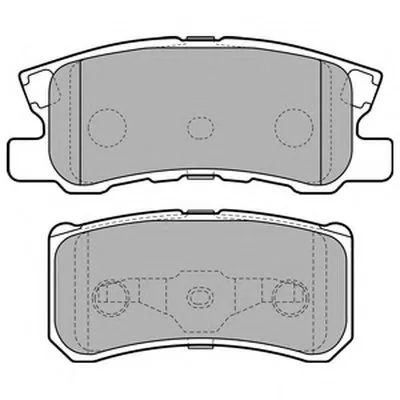 Комплект тормозных колодок, дисковый тормоз DELPHI купить