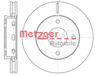 Тормозной диск REMSA METZGER купить