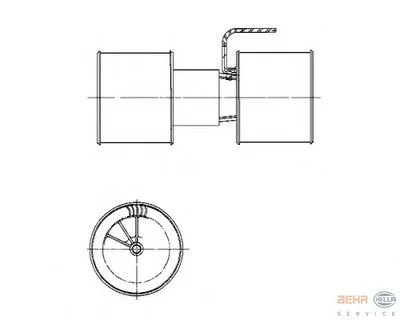 Вентиляция салона BEHR HELLA SERVICE купить