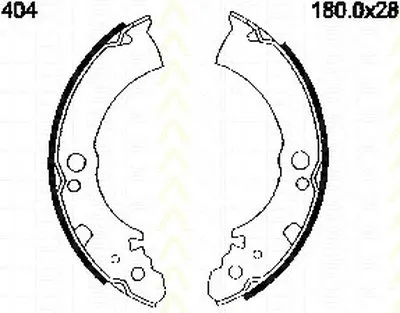 Комплект тормозных колодок TRISCAN купить