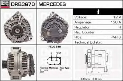 Генератор Remanufactured REMY (Light Duty) DELCO REMY купить