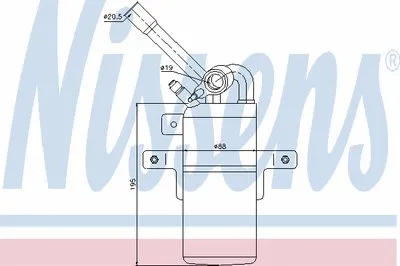 Осушитель, кондиционер NISSENS купить