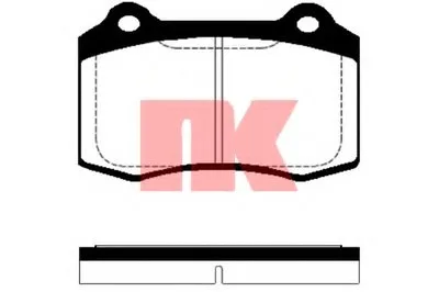 Комплект тормозных колодок, дисковый тормоз NK купить