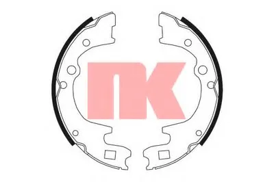Комплект тормозных колодок NK купить