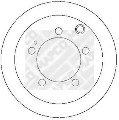 Тормозной диск MAPCO купить