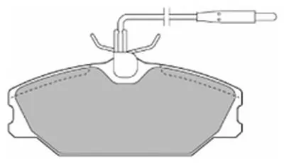 Комплект тормозных колодок, дисковый тормоз MAPCO купить