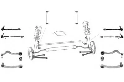 Рулевое управление; Подвеска колеса MEYLE купить