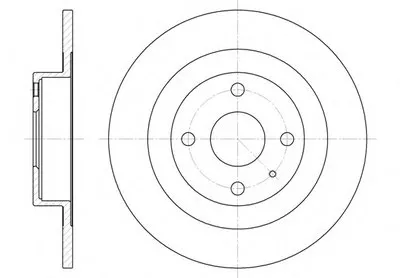 Тормозной диск REMSA купить