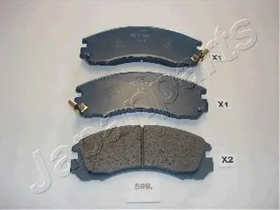 Комплект высокоэффективных тормозных колодок JAPANPARTS купить