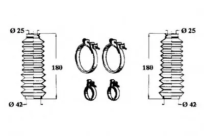 Комплект пылника, рулевое управление OCAP купить