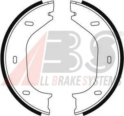 Комплект тормозных колодок, стояночная тормозная система A.B.S. купить