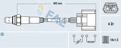 Лямда-зонд FAE купить