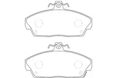 Комплект тормозных колодок, дисковый тормоз DURON купить