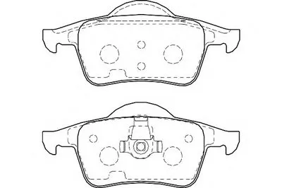 Комплект тормозных колодок, дисковый тормоз DURON купить