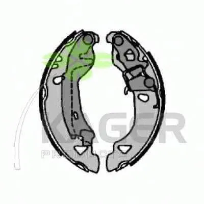Комплект тормозных колодок KAGER купить