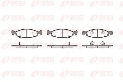 Комплект тормозных колодок, дисковый тормоз KAWE купить