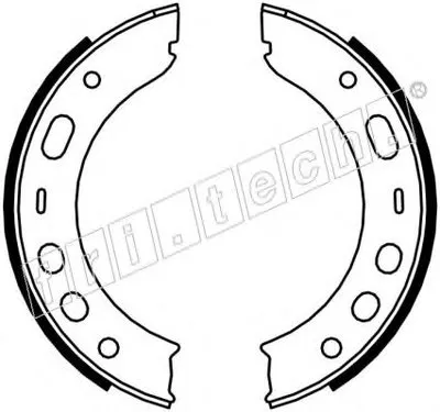 Комплект тормозных колодок, стояночная тормозная система fri.tech. купить