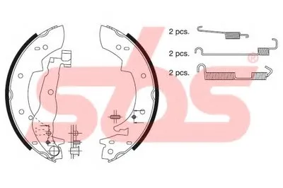 Комплект тормозных колодок sbs купить