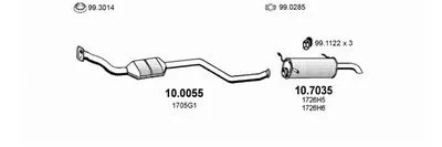 Система выпуска ОГ ASSO купить