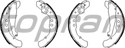 Комплект тормозных колодок TOPRAN купить
