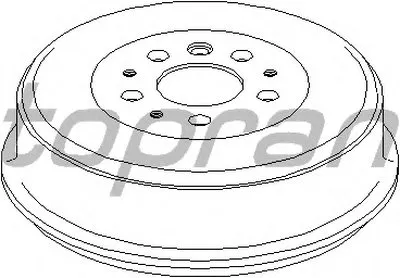 Тормозной барабан TOPRAN купить