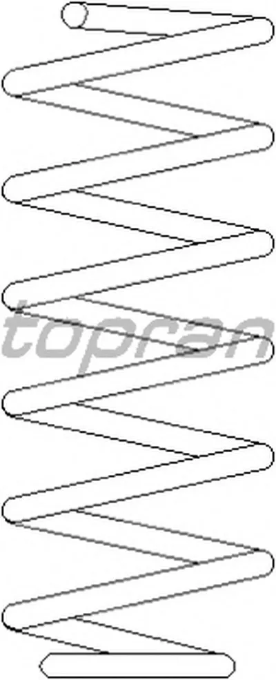 винтовая пружина TOPRAN купить