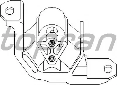 Кронштейн двигателя TOPRAN купить