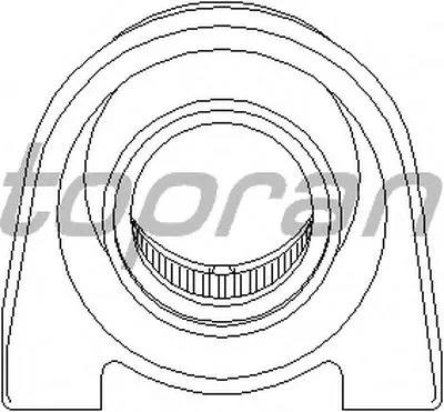 Подвеска, карданный вал TOPRAN купить