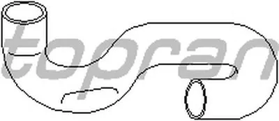 Шланг радиатора TOPRAN купить