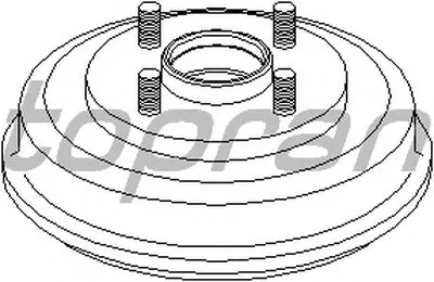 Тормозной барабан TOPRAN купить