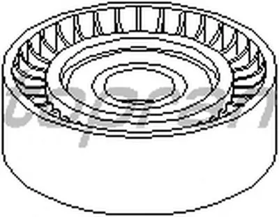 Паразитный / ведущий ролик, поликлиновой ремень TOPRAN купить