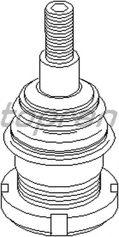 Шаровой шарнир TOPRAN купить