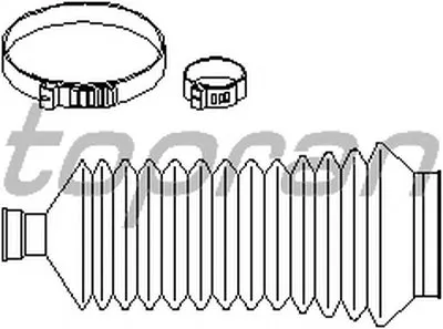 Комплект пылника, рулевое управление TOPRAN купить