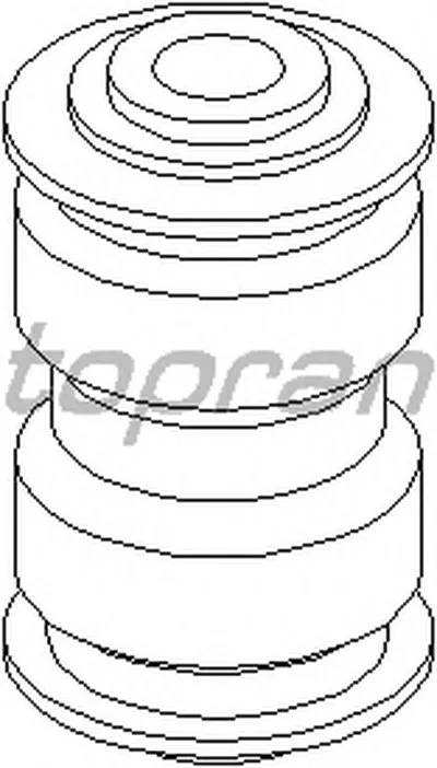 Втулка, листовая рессора TOPRAN купить