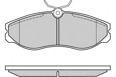 Комплект тормозных колодок, дисковый тормоз E.T.F. купить