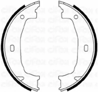 Комплект тормозных колодок, стояночная тормозная система CIFAM купить