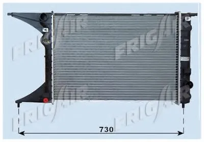 Радиатор, охлаждение двигателя FRIGAIR купить