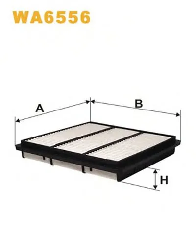 Воздушный фильтр WIX FILTERS купить