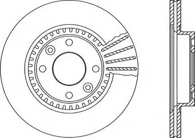 Тормозной диск ADAPTIVE OPEN PARTS купить