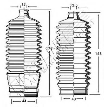 Пыльник, рулевое управление FIRST LINE купить