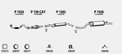 Система выпуска ОГ FENNO купить