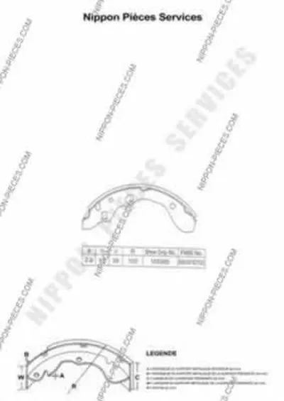 Комплект тормозных колодок NPS купить