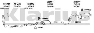 Система выпуска ОГ KLARIUS купить